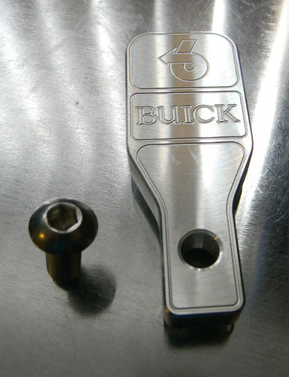 Buick 6 logo metal part