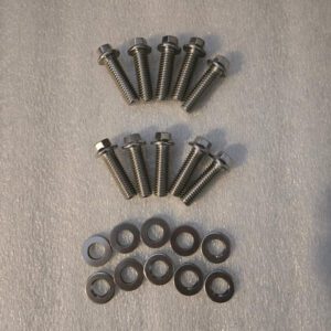 Stainless steel bolts and washers