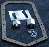 Car engine gasket and bolts