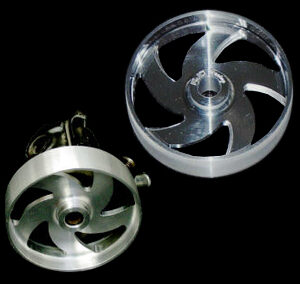 CNC machined pump impellers