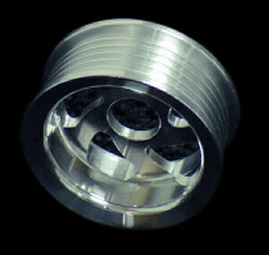 CNC machined crankshaft pulley