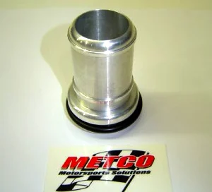 Machined aluminum coolant neck for automotive
