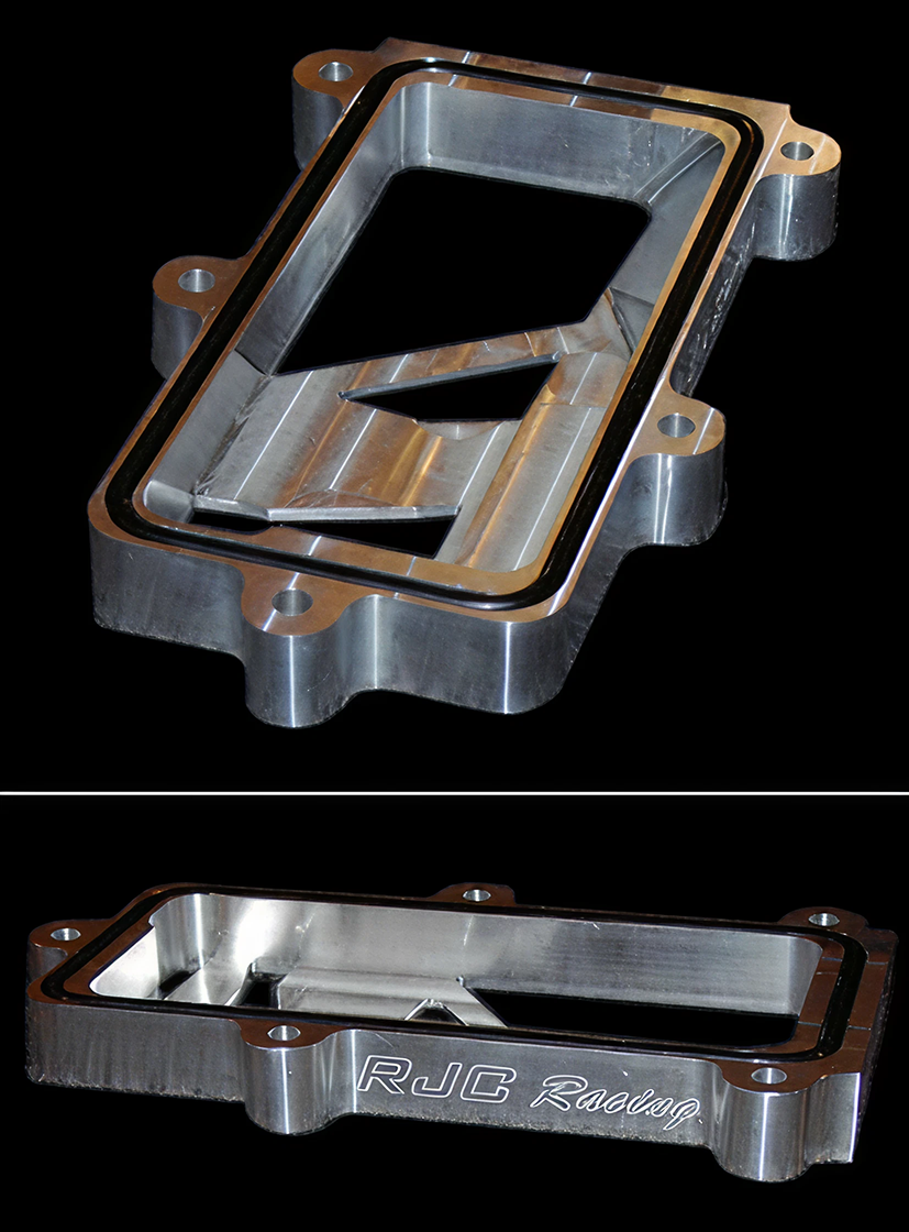 RJC Racing CNC machined aluminum manifold