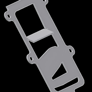 Metal mounting plate