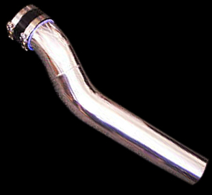 Polished metal car part