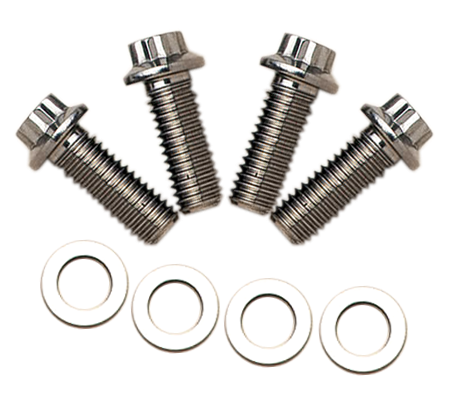 Four bolts and washers