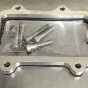 Metal cover and fastener kit