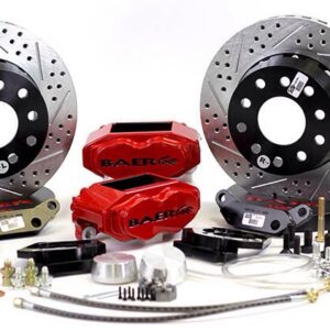 Performance car brake rotors and calipers