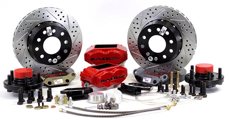 Performance car brake rotors and calipers