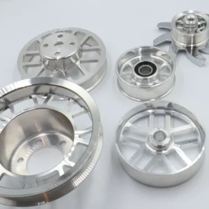 Automotive engine pulleys and parts