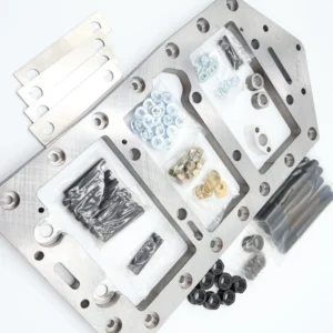 Automotive engine mounting kit components