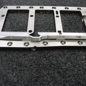 CNC machined aluminum part